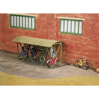 Bicycle shed & Bicycles