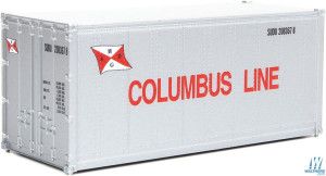 20' Smooth Side Container Columbus Line