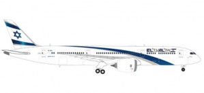 EL AL Boeing 787-9 Dreamliner 5X-EDA (1:200)