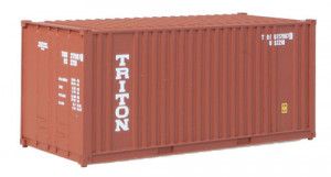 20' Ribbed Side Assembled Container Triton