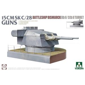 Bismarck Turret, 15cm SK C/28 Gun, Bb II/Stb II