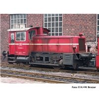 Diesel shunting locomotive, 332 008-2, DB, old red, era IV