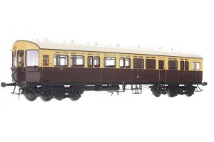 Autocoach GWR Twin Cities 38 Chocolate/Cream(DCC-Fitted)