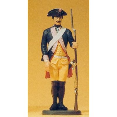 Prussian (1756) 7 Musketeer Standing Gun Lowered Figure