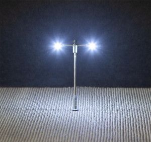 LED Double Arm Pole-Style Street Lamp 65mm (3)