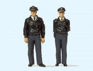 German Policemen NRD Blue Uniform (2) Figure Set