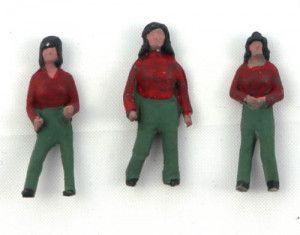 Land Army Girls (3) Figure Set