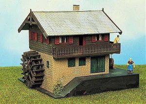 House with Watermill Kit