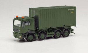 Military MAN TGA L 8x4 Swap Body Truck Austrian Army