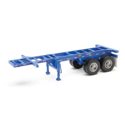 20' Container Chassis Twin Set Blue