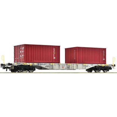 *AAE Sgns Flat Wagon w/Warsteiner Container Load VI