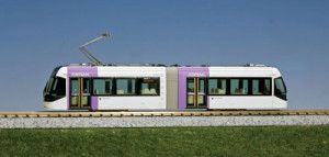 Portram TLR0607 White/Purple Tram