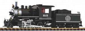 Denver & Rio Grande Western Mini Mogul Steam Locomotive