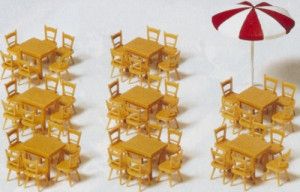 Tables (8) Chairs (48) Sunshade Kit