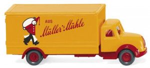 Magirus Box Truck Mullers Muhle
