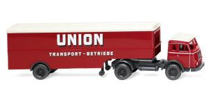 Henschel Box Semitrailer Union Transport