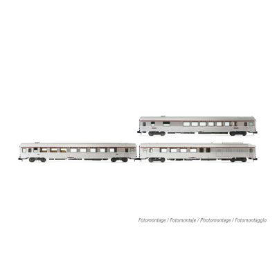 *SNCF TEE Paris-Ruhr Coach Set Silver (3) IV