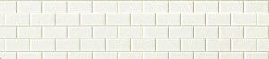 Floor Tiles Sheet White Rectangles 95x95mm (3)