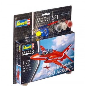 British BAe Hawk T.1 Red Arrows Model Set (1:72 Scale)