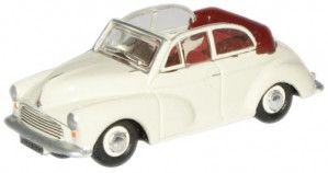 Morris Minor Convertible Open Old English White/Red
