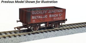 *7 Plank Wagon Buckley Junction 22 Weathered