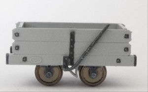 Corris Railway Tie Rod Slate Wagon Kit Set (3)