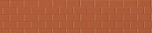 Floor Tiles Sheet Terracotta Rectangles 95x95mm (3)
