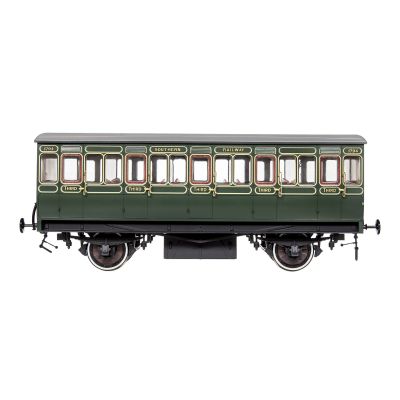 *Stroudley 4whl 3rd Class Southern Lined Green 1794