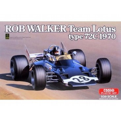 1/20 Rob Walker Lotus 72C Graham Hill