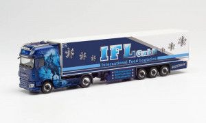 DAF XF SSC Refrigerated Box Semitrailer IFL/Nachtmans