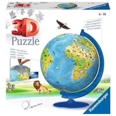 Children's World Globe, 180pc 3D Jigsaw Puzzle