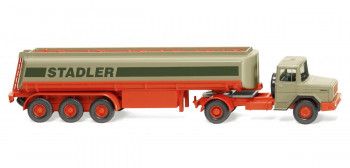 Magirus Deutz Tanker Trailer Truck Stadler