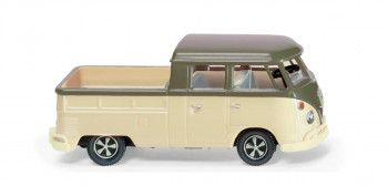 VW T1 Double Cabin Olive Grey/Oyster White 1963-67