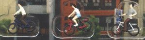 Japanese Younger Cyclists (3) Figure Set
