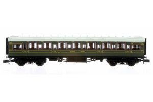 Maunsell High Window TK Coach 1122 Lined Olive Green
