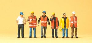 Workers in Safety Vests (6) Exclusive Figure Set