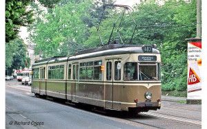 *Duewag GT8 Tram Dortmund Brown/Beige IV (DCC-Fitted)