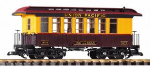 Union Pacific Wood Coach 1878