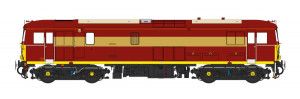 *Class 73 Unnumbered EW&S Red/Gold