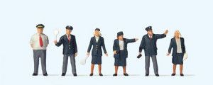 British Rail Staff (6) British OO Scale Figure Set