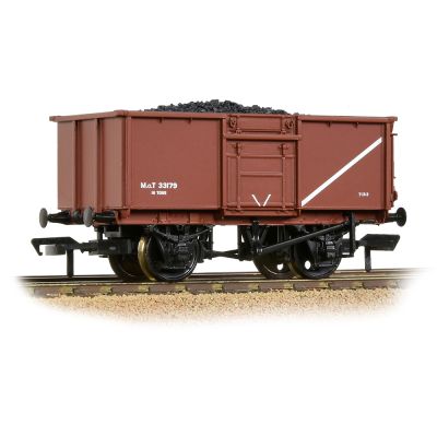 16T Steel Mineral Wagon Pressed End Door MOT Bauxite [WL]