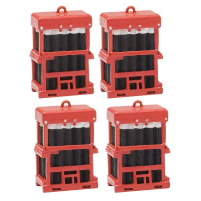 Caged Gas Bottles (x4)