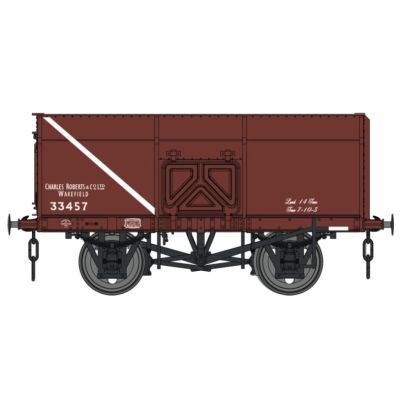 *14t Slope Sided Mineral Wagon Bauxite C Roberts 33457