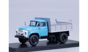ZIL-MMZ-4502 Dumper Truck Blue/Grey