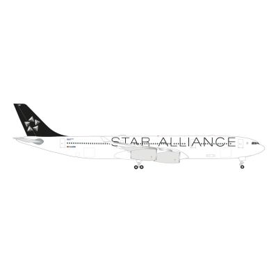 Airbus A340-300 Lufthansa Star Alliance D-AIGW (1:500)