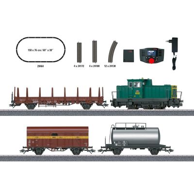 SNCB DHG700 Diesel Freight Starter Set III (~AC-Sound)