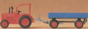 Hanomag Tractor with Trailer
