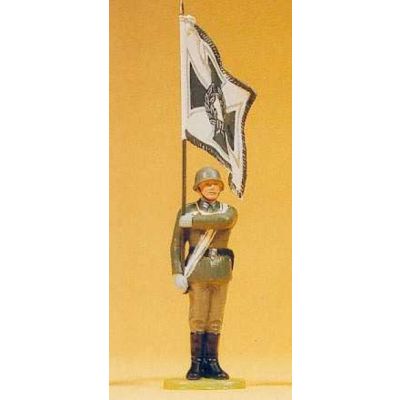 German Reich 1939-45 Flag Bearer Standing Figure