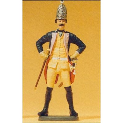 Prussian (1756) 7 NCO Standing Grenadier Figure