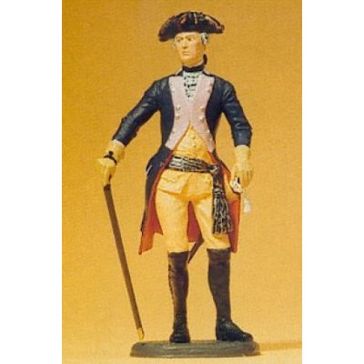 Prussian (1756) 7 Officer Standing Figure